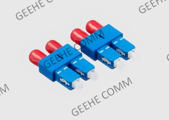 Sc αρσενικός FC θηλυκός οπτικών ινών συνδετήρας ινών προσαρμοστών SM διπλός υβριδικός