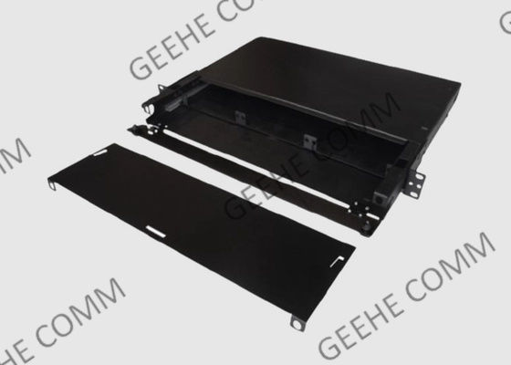 Μπάλωμα ινών προσαρμοστών φωτογραφικών διαφανειών έξω 1U 3 και επιτροπή συναρμογών