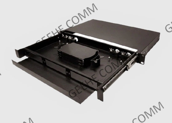 1 το RU 12 Singlemode ράφι lc-UPC λιμένων τοποθετεί τις πλεξίδες επιτροπής 900um μπαλωμάτων και συναρμογών