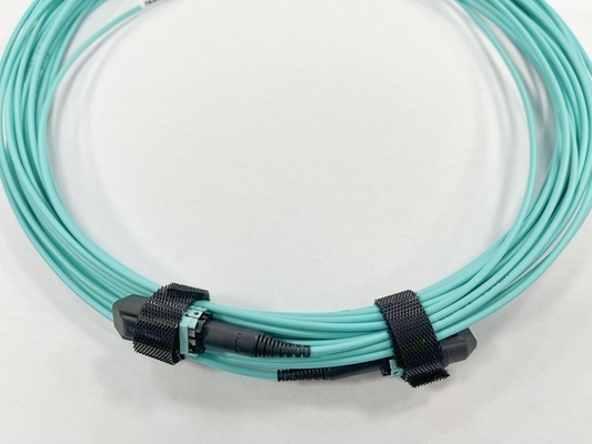 8F OM4 2mm OD MPO(F)-MPO(F) type B OFNP χαμηλή απώλεια 13m