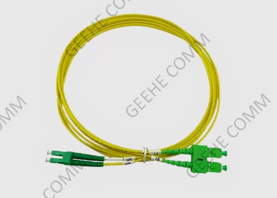 50/125 διπλό APC LC APC Sc στον ενιαίο τρόπο καλωδίων αλτών οπτικών ινών