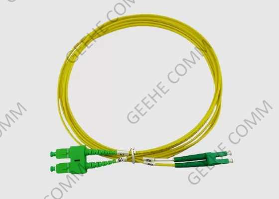 50/125 διπλό APC LC APC Sc στον ενιαίο τρόπο καλωδίων αλτών οπτικών ινών