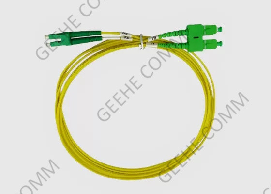 50/125 διπλό APC LC APC Sc στον ενιαίο τρόπο καλωδίων αλτών οπτικών ινών