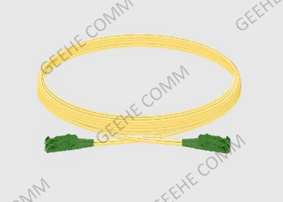 10M 62.5/125 οπτική πλεξίδα E2000 καλωδίων μπαλωμάτων ινών τρόπου 850nm Ultima ενιαία