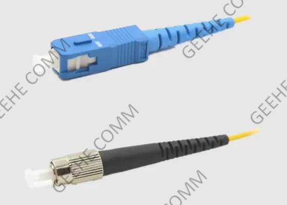 μονοκατευθυντικό Sc 2.0mm στο σκοινί μπαλωμάτων οπτικών ινών FC 9/125um