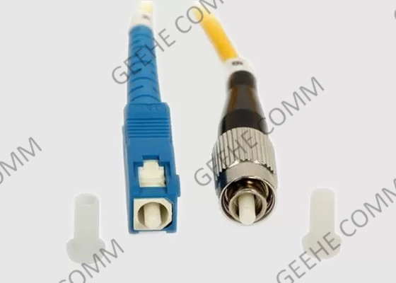 μονοκατευθυντικό Sc 2.0mm στο σκοινί μπαλωμάτων οπτικών ινών FC 9/125um