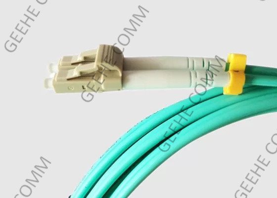 διπλό OS2 PVC Aqua της 3M LC σε LC ενιαίο καλώδιο ινών τρόπου σακακιών