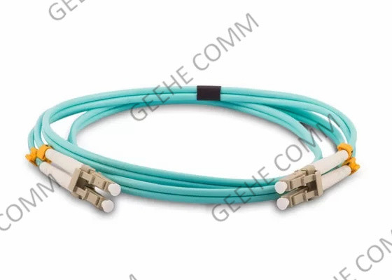 διπλό OS2 PVC Aqua της 3M LC σε LC ενιαίο καλώδιο ινών τρόπου σακακιών