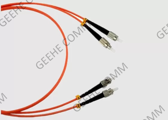 μετώπη ST-ST 2.0MM 5M OM1 OFNR πολλαπλού τρόπου καλώδιο μπαλωμάτων οπτικών ινών