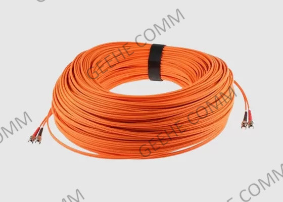 Om2 2.0mm μονοκατευθυντικό ST Apc OD – Apc του ST Singlemode σκοινί 10m μπαλωμάτων οπτικών ινών