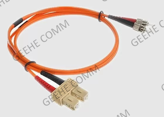 Διπλό ST στο Sc 0.9mm 2M πολλαπλού τρόπου σκοινί μπαλωμάτων οπτικών ινών