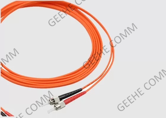 FC στο ST διπλό OM3 0.9mm 1m πολλαπλού τρόπου σκοινί μπαλωμάτων οπτικών ινών