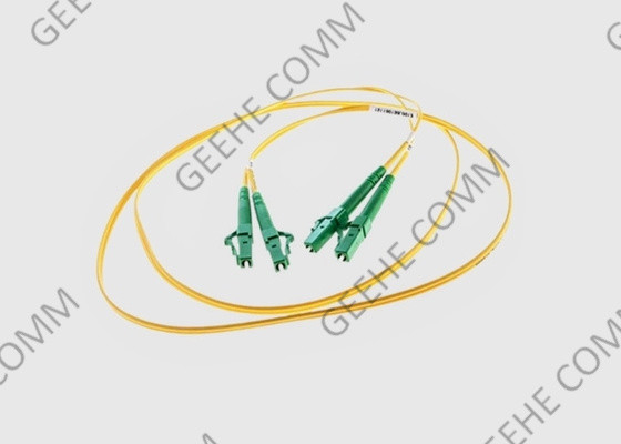 Lc-LC G657A πολλαπλού τρόπου σκοινί μπαλωμάτων ινών PVC (OFNR) διπλό 100M