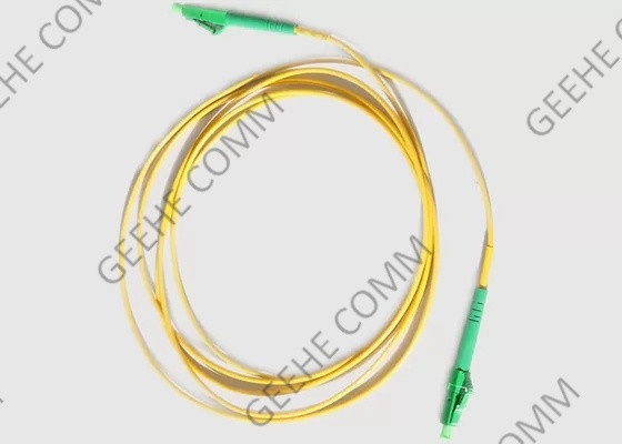 Χαμηλή εισαγωγή LSZH 1.8mm σκοινί LC μπαλωμάτων οπτικών ινών σε LC