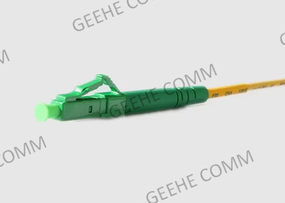 Χαμηλή εισαγωγή LSZH 1.8mm σκοινί LC μπαλωμάτων οπτικών ινών σε LC