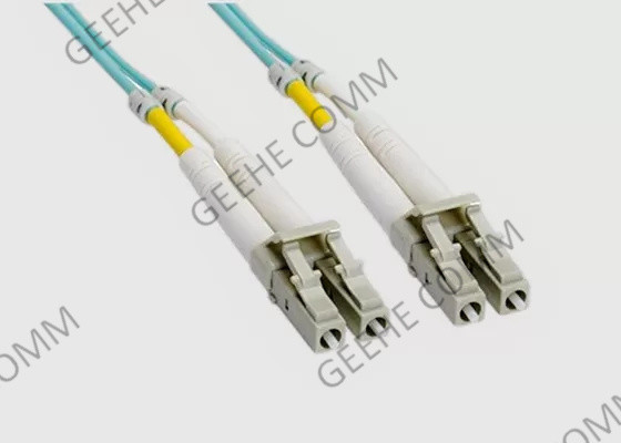 εκτιμημένο 10Gb Lc Lc Om3 σκοινί μπαλωμάτων 50/125µM OFNR πολλαπλού τρόπου