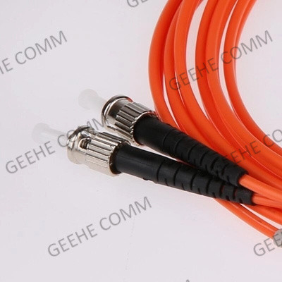 διπλό πορτοκάλι 50/125 OM2 3.0mm καλωδίων μπαλωμάτων πολλαπλού τρόπου ινών της 3M ST/SC