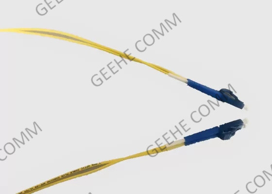 ενιαίος τρόπος G657A 25M διπλό σκοινί LC 2.0mm μπαλωμάτων ινών σε LC