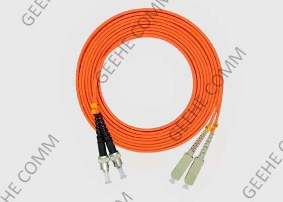 Άλτης G657A ST ινών στο διπλό 10G ενιαίο σκοινί μπαλωμάτων ινών τρόπου Sc