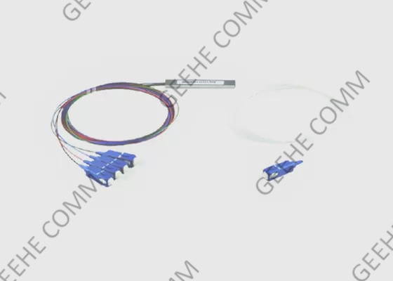 1x4 μίνι ενότητα 900μm Singlemode θραύστης οπτικών ινών Υ SC/UPC LZSH