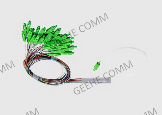 1x 26 Singlemode συνδετήρες σωλήνων SC/APC θραυστών ινών PLC 60/40 διάσπαση