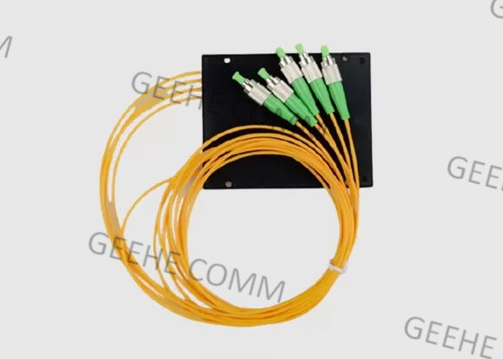 FC ενιαίος θραύστης 1×4 οπτικών ινών κιβωτίων CATV FTTH ABS τρόπου UPC