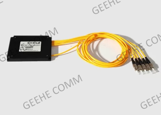Θραύστης οπτικών ινών τύπων παραθύρων FC/APC 1x4 2.0mm με το συνδετήρα FC UPC