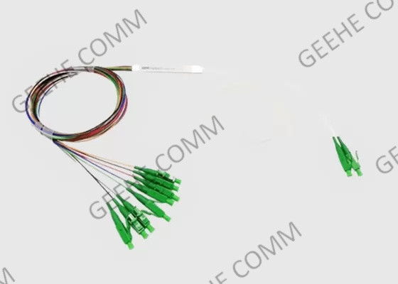 FTTH χαμηλός εισαγωγής θραύστης PLC απώλειας 2x4 Blockless παθητικός οπτικός
