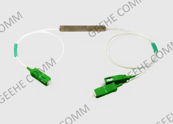 APC 0.9mm Sc 5G 1×2 FTTH οπτικός θραύστης με 2 σε 1 έξω