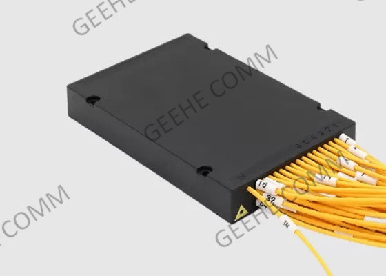 1×32 πλαστική συσκευασία 2.0mm κιβωτίων ABS θραυστών καλωδίων οπτικών ινών PLC συνδετήρες FC UPC