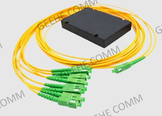 APC Sc ινών Corning κιβωτίων ABS Datacentre θραύστης 1 καλωδίων οπτικών ινών σε 8 έξω