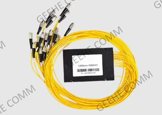 Corning ινών ABS PLC οπτικοί θραύστες FTTH τρόπου 1×16 θραυστών ενιαίοι