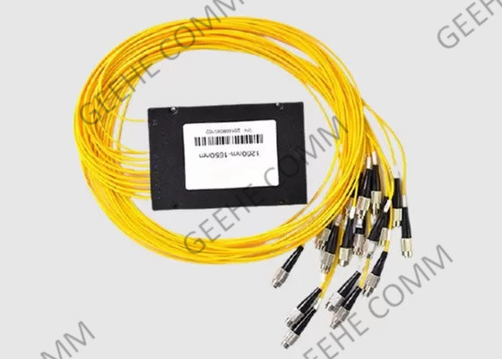 Corning ινών ABS PLC οπτικοί θραύστες FTTH τρόπου 1×16 θραυστών ενιαίοι