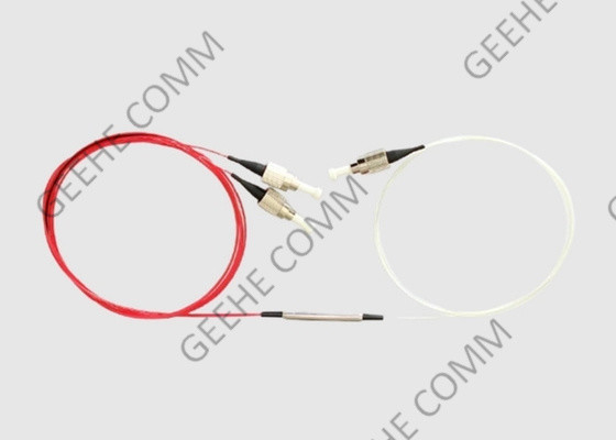 1x2 FC/APC FC/APC 9/125 Singlemode θραύστης 1550 FBT 0.9mm 10/90 διασπασμένη αναλογία