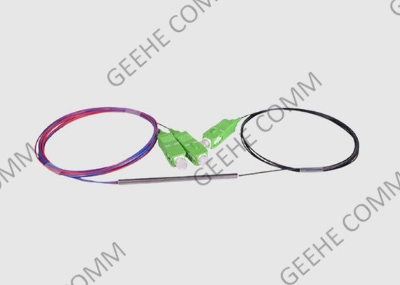 Ενιαίος τρόπος 2mm σακάκι 1×2 980 εξαιρετικά μικροί οπτικοί θραύστες συζευκτήρων καλωδίων οπτικών ινών