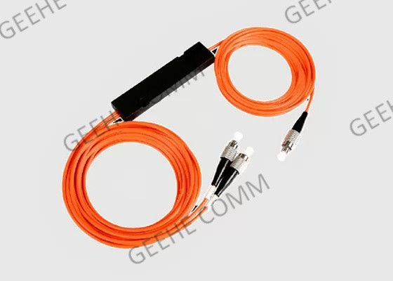 Singlemode 50/50 αναλογία θραύστες Sc 1×2 FC συζευκτήρων FBT με το κιβώτιο ABS