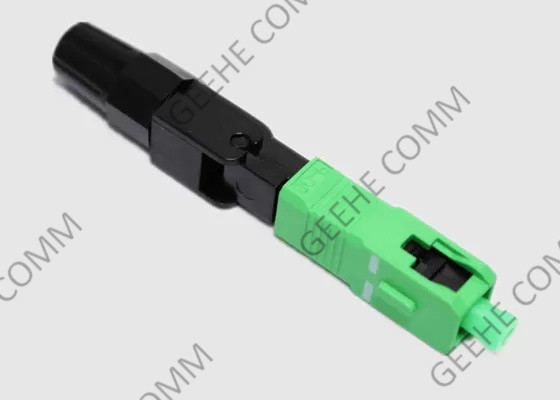 Τυποποιημένος γρήγορος ενιαίος τρόπος 3.0mm συνδετήρας οπτικών ινών PC Sc