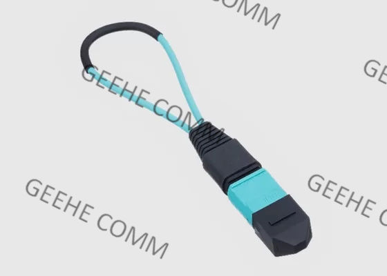 προσαρμοστής Loopback οπτικών ινών 0.3m OM4 MPO MTP