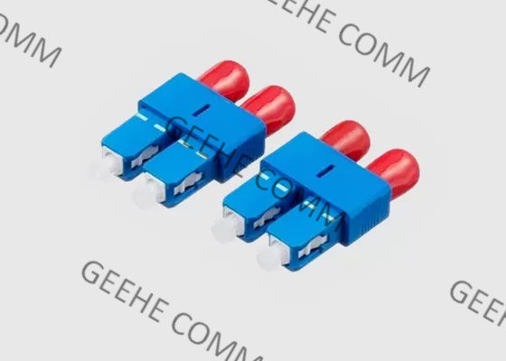 Sc αρσενικός FC θηλυκός οπτικών ινών συνδετήρας ινών προσαρμοστών SM διπλός υβριδικός