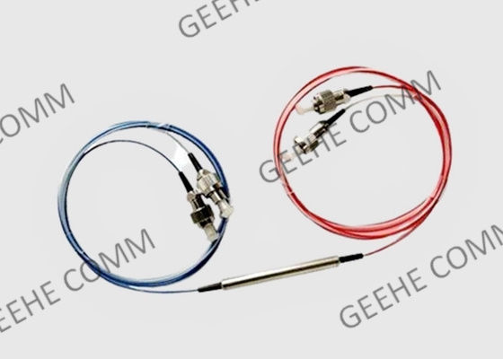 WDM σωλήνων 1310nm χάλυβα λιωμένη μήκος κύματος χαμηλή απώλεια με τους συνδετήρες FC/PC