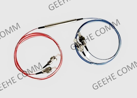 WDM σωλήνων 1310nm χάλυβα λιωμένη μήκος κύματος χαμηλή απώλεια με τους συνδετήρες FC/PC