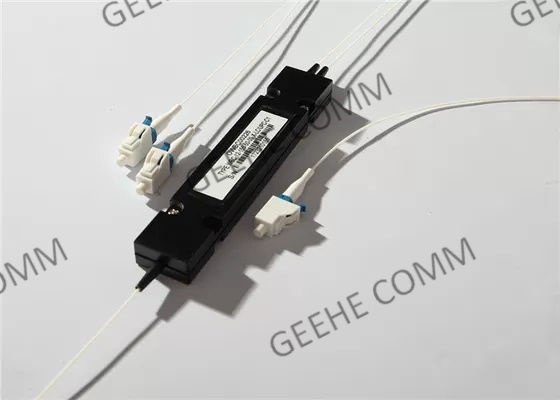50/50 ενιαίος συζευκτήρας ινών τρόπου 1×2 155nm μ.μ.