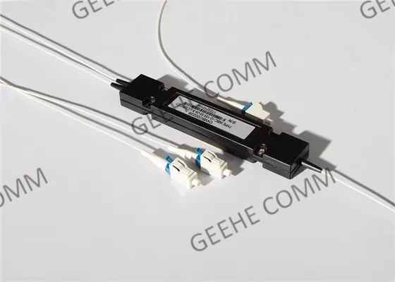 50/50 ενιαίος συζευκτήρας ινών τρόπου 1×2 155nm μ.μ.