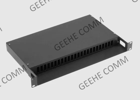 Το ράφι τοποθέτησε 24 την επιτροπή μπαλωμάτων οπτικών ινών πυρήνων FC ODF 3U