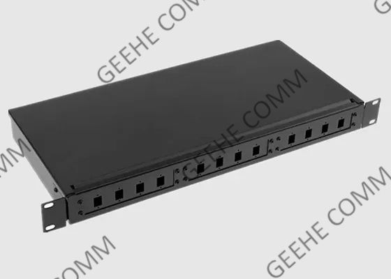 Ο τοίχος τοποθετεί 19 την επιτροπή μπαλωμάτων οπτικών ινών Sc λιμένων ίντσας 1U 24