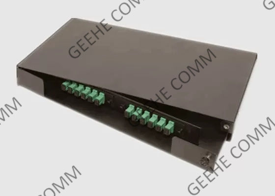 Ο τοίχος τοποθετεί 19 την επιτροπή μπαλωμάτων οπτικών ινών Sc λιμένων ίντσας 1U 24