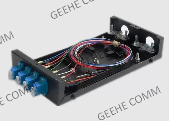 Διπλή 8 φορτωμένη λιμένας επιτροπή μπαλωμάτων CATV 1U LC