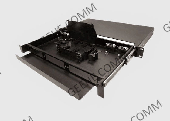 1 το RU 12 Singlemode ράφι lc-UPC λιμένων τοποθετεί τις πλεξίδες επιτροπής 900um μπαλωμάτων και συναρμογών