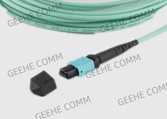 Ενιαίο καλώδιο ινών μετωπών OFNR 2.0mm 1m MPO τρόπου