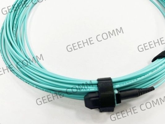 8F OM4 2mm OD MPO(F)-MPO(F) type B OFNP χαμηλή απώλεια 13m